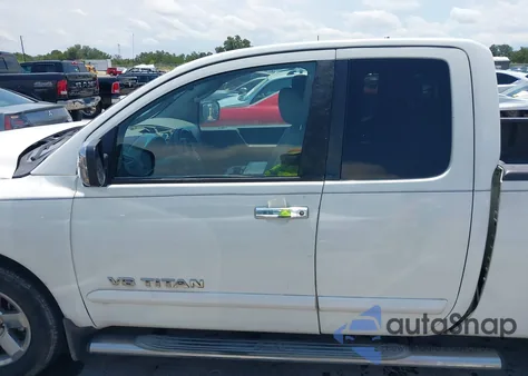 2007 Nissan Titan Se from USA, damaged, VIN 1N6BA06A77N225578